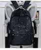 Schoolbag Korean Ins Wind Star Backpack Women, Large Capacity Junior High School Girls High School Student School Bag Leisure Travel Backpack