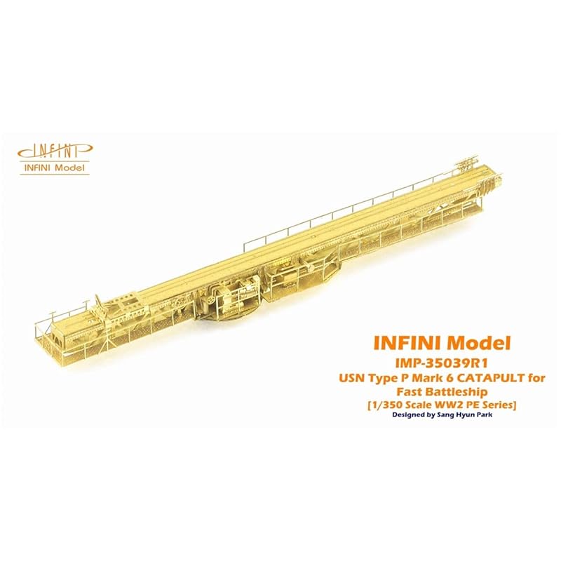 infini model 1/350 IMP series american navy P6 type catapult set (2 units included) parts for plastic models IMP3539