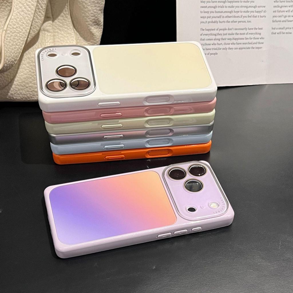 Gradient Blended Color Case for iPhone 17 Pro Max/16 Pro/15 - Full Coverage Protection