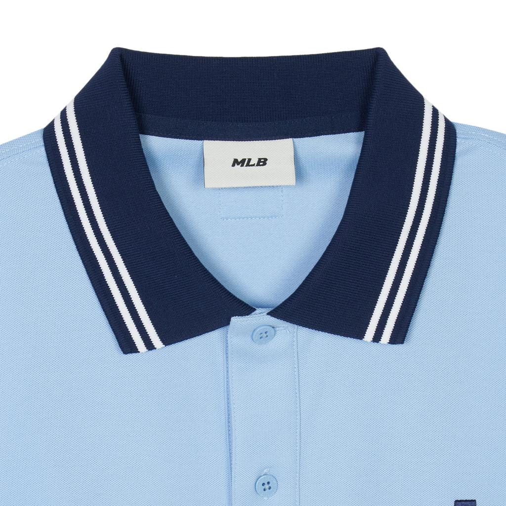 New MLB Los Angeles Dodgers Polo Shirts Unisex Sky Blue 3APQB0243-07SBS