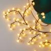 48/72/96/144LED Blossom Plum Night Light USB Charging Bendable Branch Light Remote Control for Christmas Party Wall Decoration