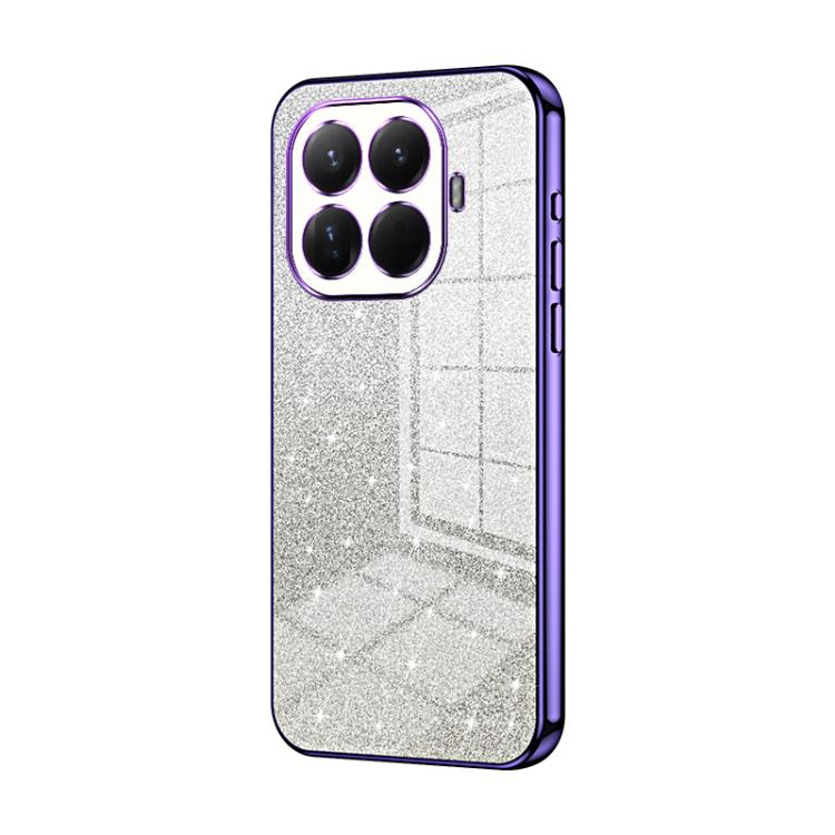 Gradient Glitter Powder Electroplated Phone Case