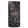 Phone Case for Samsung Galaxy A55 A53 A52 A52S A51 A41 A35 A32 A25 A23 A15 A13 A71 A72 5G Soft TPU Shell Mechanical Gear Pattern