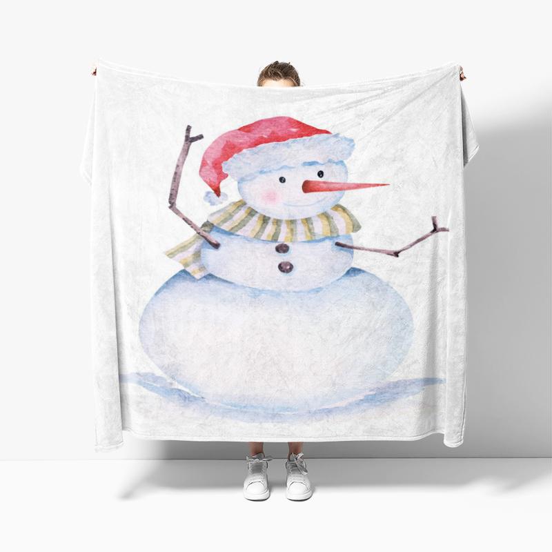 Wohndekoration Plüsch Überwurf Sofadecke Tagesdecke Bett flauschig weiche Decken Dekor Plaid Modern Halloween Frohe Weihnachten Winter