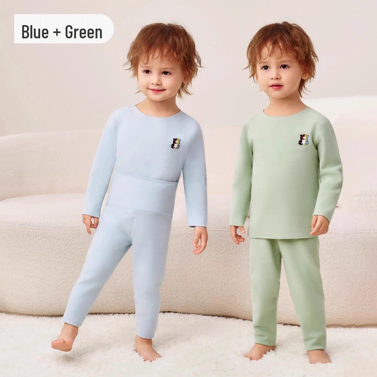 

Дитячий самозігрівальний термокомплект з високою посадкою Jingqi для хлопчиків та дівчаток 120cm - Regular Waist