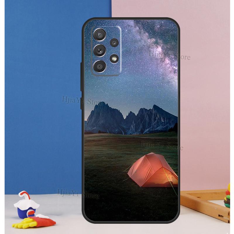 

Кемпинг Природа Гора Чехол для телефона Samsung Galaxy A52 A72 A32 A12 A10 A40 A50 A70 A21S A20e A11 A31 A41 A51 A71 Samsung A10