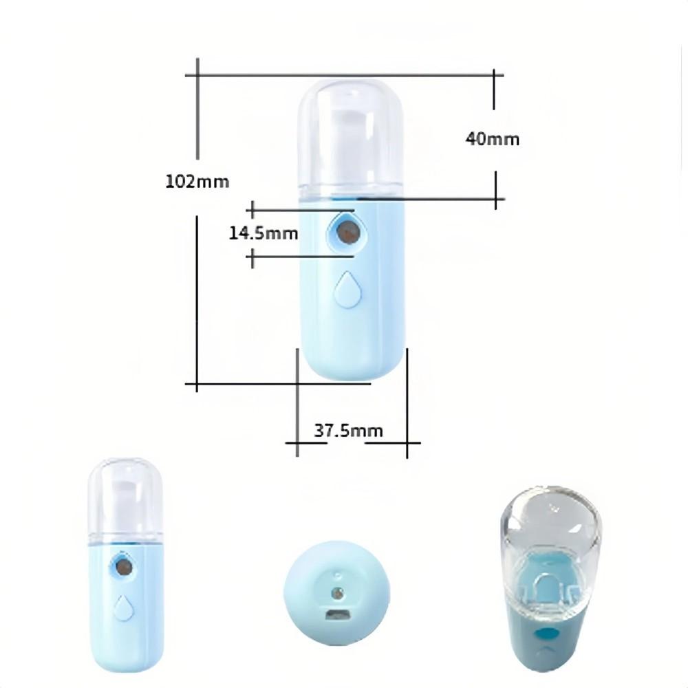USB Rechargeable Handheld Humidifier Skin Care Oil Diffuser Moisturizing Mist Sprayer  Facial Use
