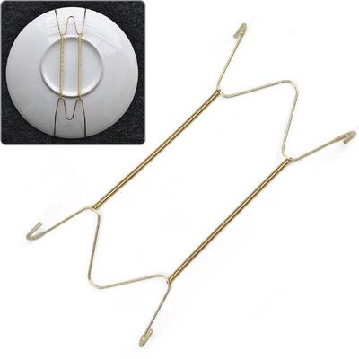 Home Dish Steel Dekoration Edelstahl Halter Wand Display Teller Haken