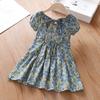 Girls Summer Cotton Princess Dress Stylish Kids Party Gown Baby Toddler Casual Sundress For Children