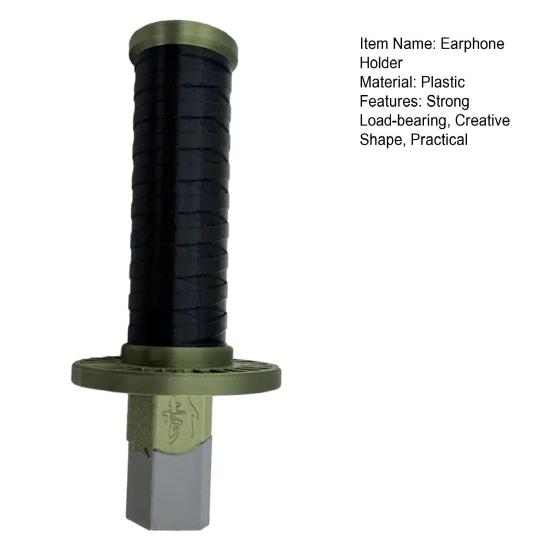 Earphone Holder Strong Load-bearing Space-saving Simple Installation Headphone Wall Mount Bracket Display Stand
