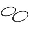 Car Headlight Frame Trim Ring Cover Fit For BMW Mini Cooper R50 R52 R53 2001-2006 63126917835,63126917836 Automobile Accessories