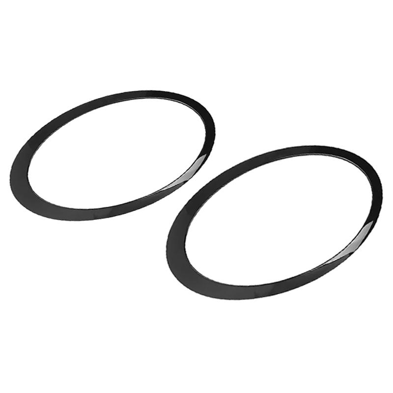 Car Headlight Frame Trim Ring Cover Fit For BMW Mini Cooper R50 R52 R53 2001-2006 63126917835,63126917836 Automobile Accessories