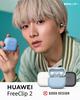 HUAWEI FreeClip 2 Wireless Earbud Comfortable Ear Cuff Drop Automatic IP57 Dust and Water Fast Rose Gold Earbuds, Bluetooth, Non-Blocking Design, Fit,