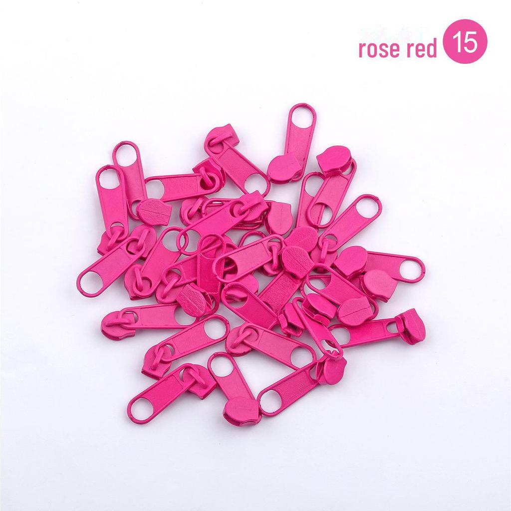 Colorful No. 3 Metal Zipper Pulls for Textile and Clothing