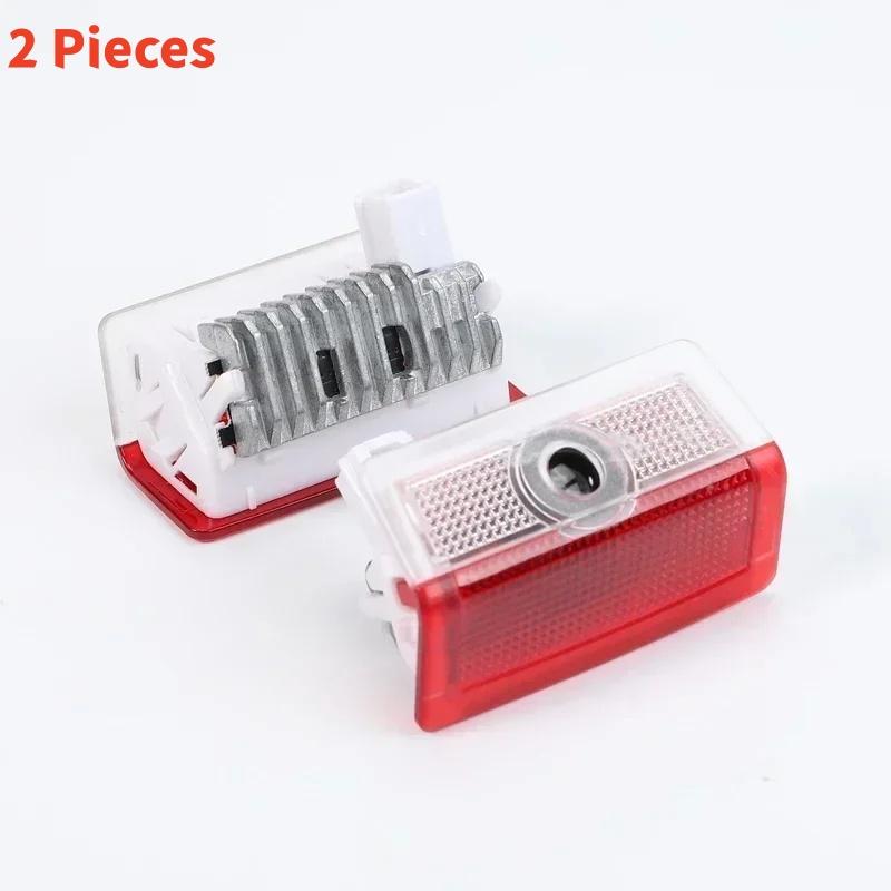 

2X For Mercedes Benz W176 W177 W246 W205 W212 W213 W166 X253 LED Car Door Projector Welcome Ghost Shadow Light Bulbs Accessories For Only Amg