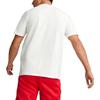 Puma T-Shirt mit Logo-Print, Rundhalsausschnitt, kurze Ärmel, Herren-Oberteile, Weiß 538175-04