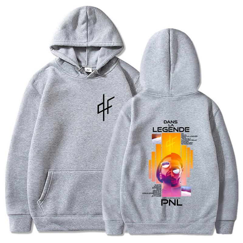 Dans La Legende Hoodies Men Fashion DEUX Printed Long Sleeve Sweatshirts Women Casual Rapper Singer Hoody Pullovers Sudaderas