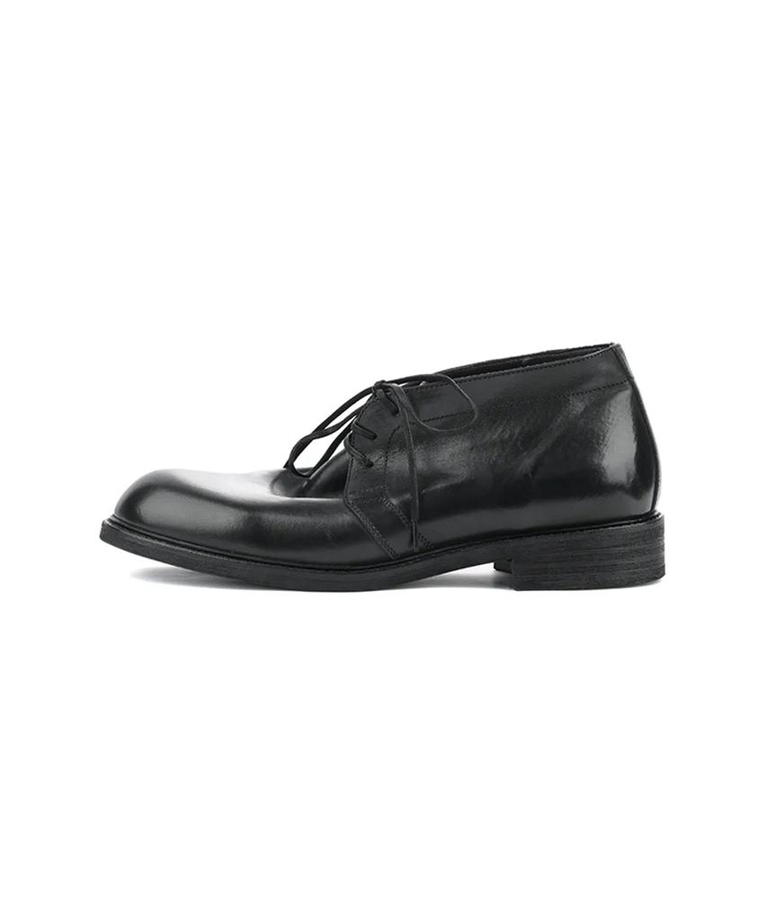 Yase 141 Horsehide Chukka Boots Black