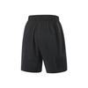 Li-Ning Professional Basketball Series Solid Color Mid-Waist Drawstring Breathable Versatile Straight-Leg Sports Shorts Men Shorts Black AKSV055-3