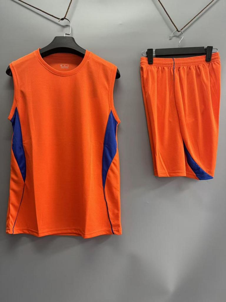 Sleeveless Football Suit Breathable Quick-Drying Game Uniform Class Uniform Group Training Uniform Vest Adult Children
