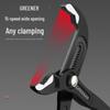 Green Forest Adjustable Universal Water Pump Pliers - Multi-functional, Large Mouth