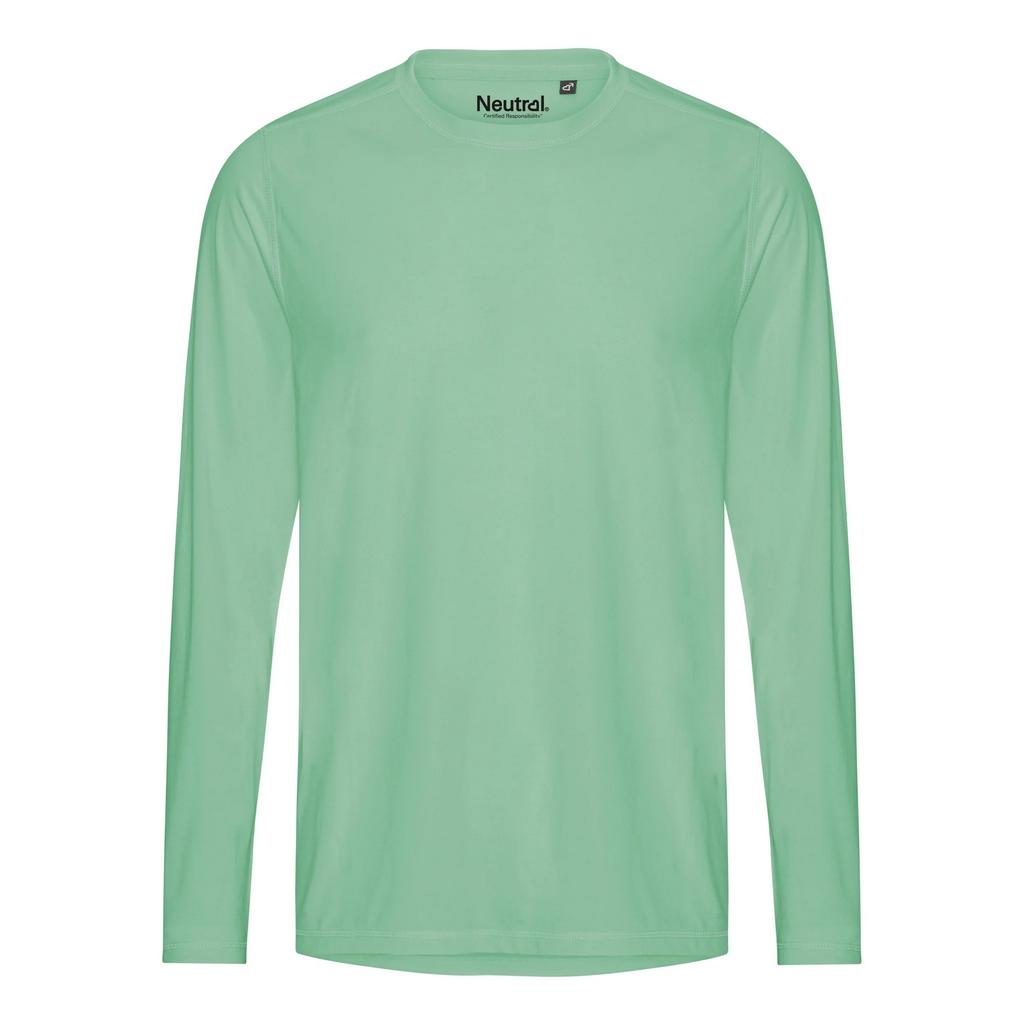Neutral Mens Performance Recycled Long-Sleeved T-Shirt