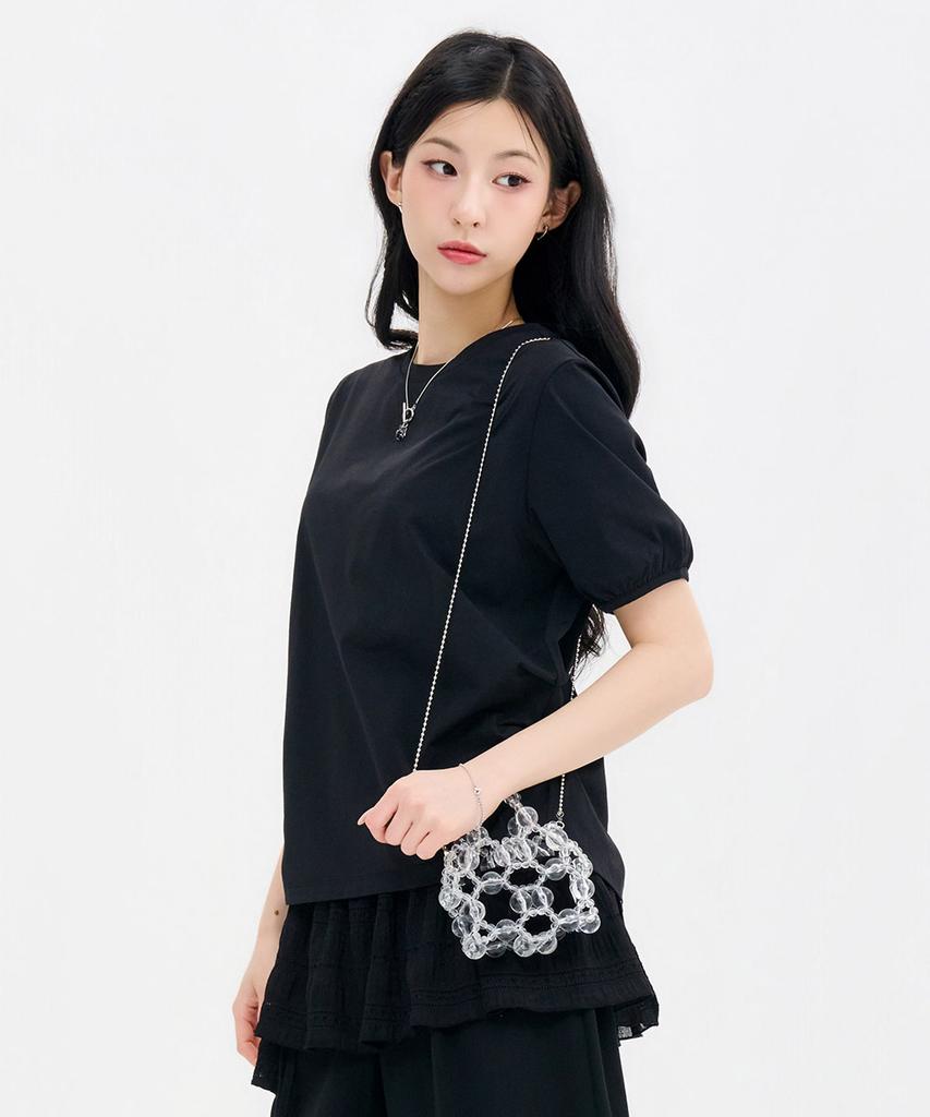 CHASECULT Women'S Cool Volume Sleeve Short Sleeve T-Shirt-Fczg5854D03