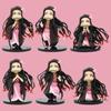 אנימה Demon Slayer Kimetsu no Yaiba דמות קמאדו טנג'ירו דמות פעולה אגטסומה זניטסו נזוקו לוחם דגם PVC צעצועים