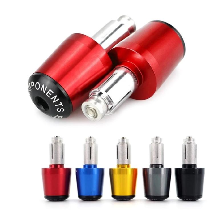 1 Pair Aluminum Handle Bar Ends Motorcycle Handlebar Replacement Grips Plugs