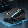 Multi-Device Wireless Mouse 1000-4000DPI Bluetooth-Compatible 5.0+2.4G Right Hand Computer Mice Optical Gamer Mice for Laptop PC