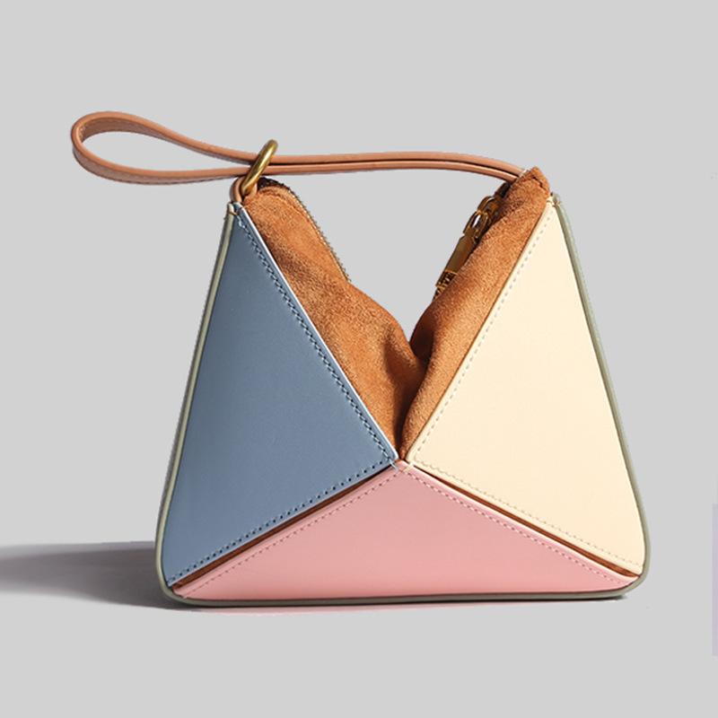 Spot Neues Nischen-Design Türkischer Stil Faltbare Dreiecks-Tasche Handgehaltene Einzelne Schulter Umhängetasche