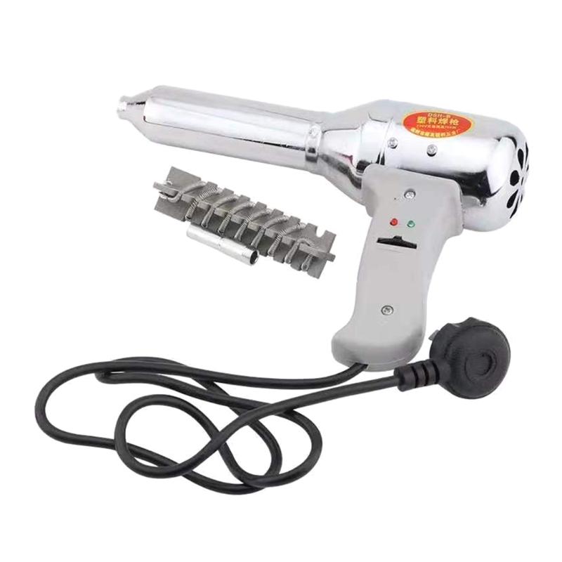 500W Plastic Hot Air Welding Nozzle Torch Tool Plastic Welding Torch Machine Adjustable Heat Air Nozzle Kit Welder Blowe