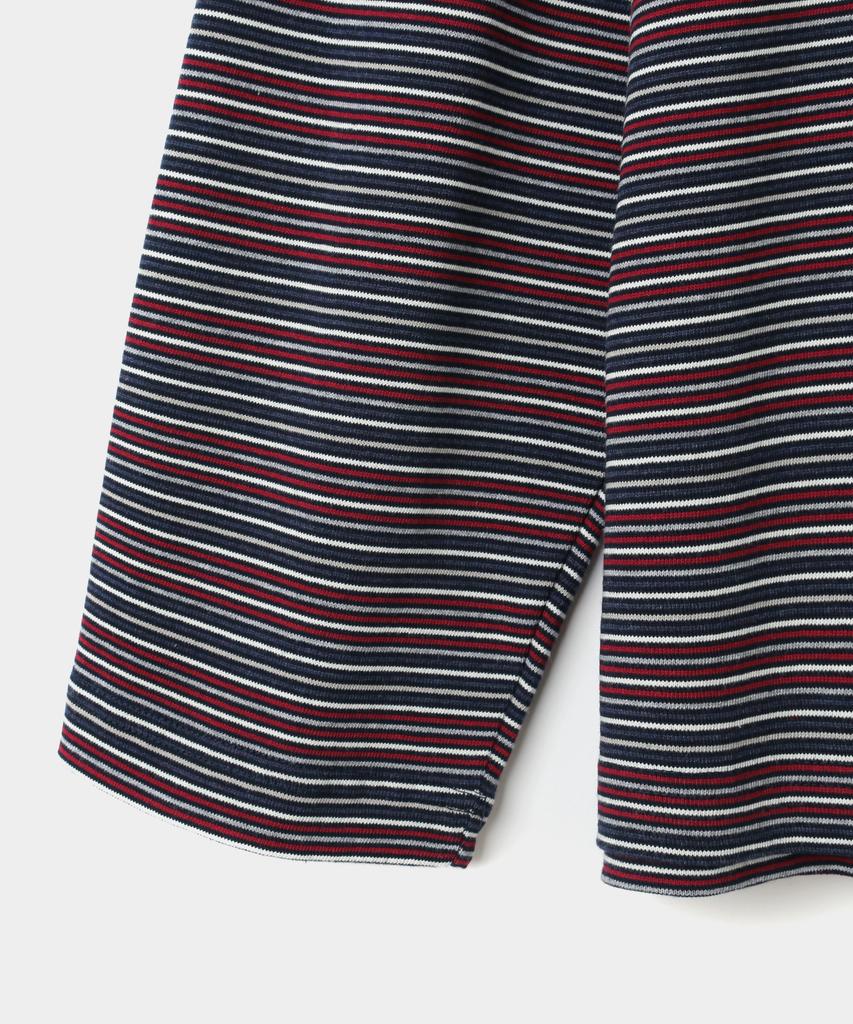 INDUST Linear Stripe Long Sleeve T-Shirt_2 Colors