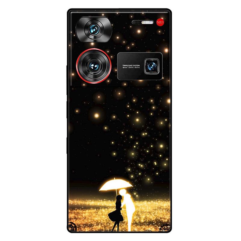 For ZTE Nubia Z60 Ultra 5G Case Silicon Fashion Space Wolf TPU Painted Coque Funda for Nubia Z60Ultra 5G NX721J Cover Protective