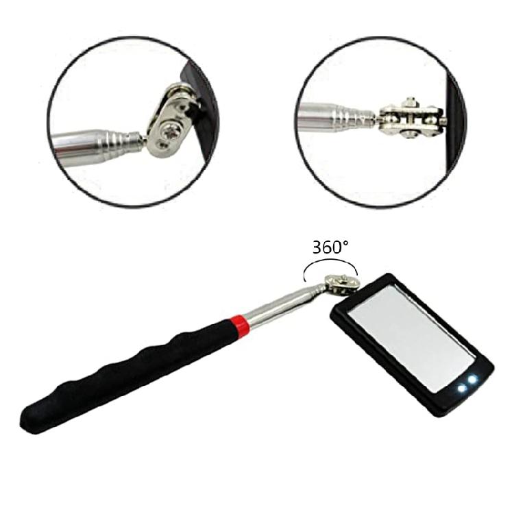 Auto LED Light Extendible Inspection Mirror Endoscope Car Chassis Angle View