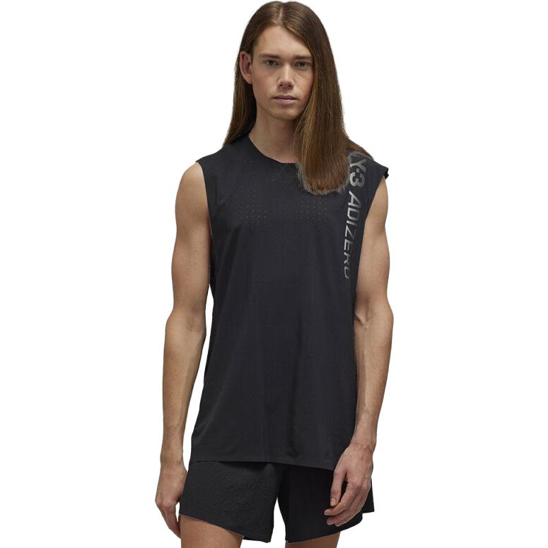 Y-3 Tank Top Black Men Tops IQ0430