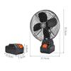 Portable Fan Cordless Lithium Battery Electric Fan Rechargeable Outdoor Desktop Cooling Fan For Philippine 5/10 Cell Batteries