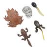 Animal Figure Toys PVC Compact Realistic Children Cognitive Growth Cycle Animal Model Frog Toy for