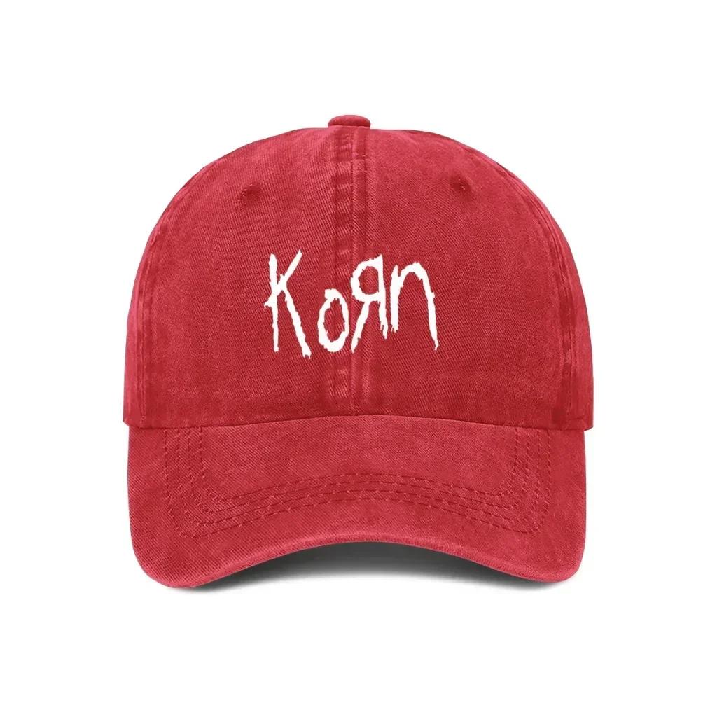 

Кепка Бейсболка Рок-группы Korn Регулируемая Унисекс Кепки Adjustable