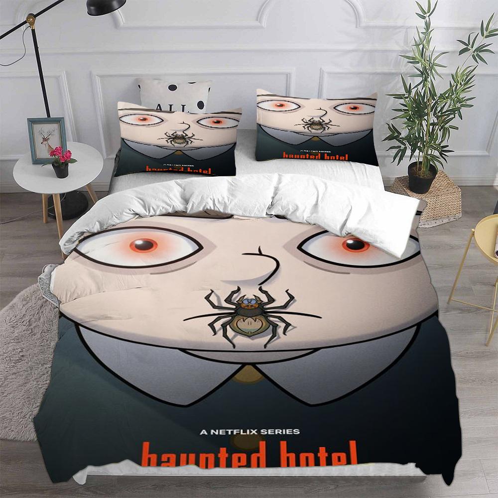 Haunted El Season 1 Bedding Sets Eu Single Comforter Quilt Bed Cover Duvet Cover Pillow Case 2-3 Pieces Sets Kids Adult Size