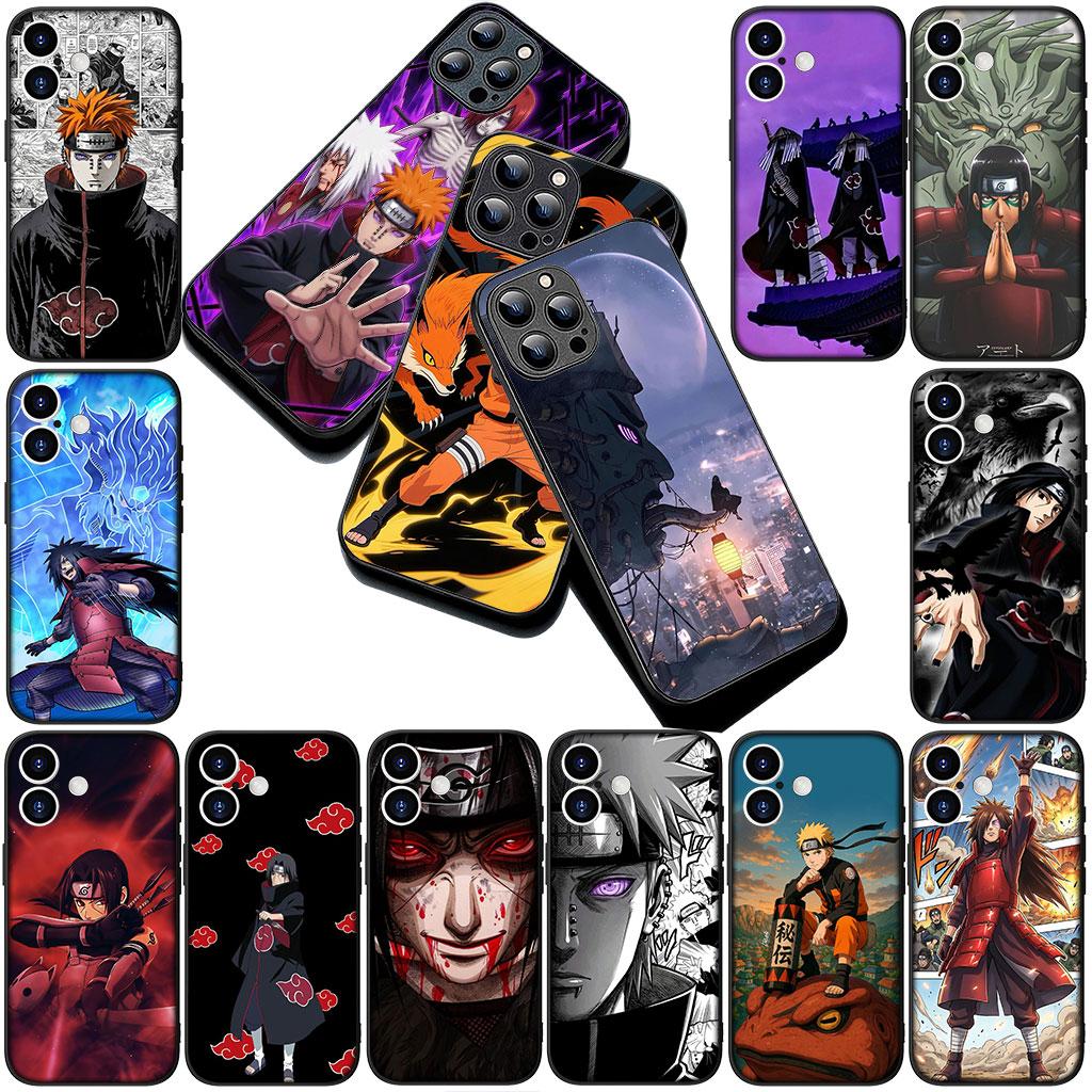 Cover for Motorola Moto G86 G57 E14 E15 G14 G34 G35 G84 G24 A54 G15 Power E22 Case Itachi Uchiha Madaras Narutos Akatsuki Pain