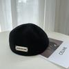 Winter Color Solid Beret Hat For Women With Classic Design Thickened Cap Gift