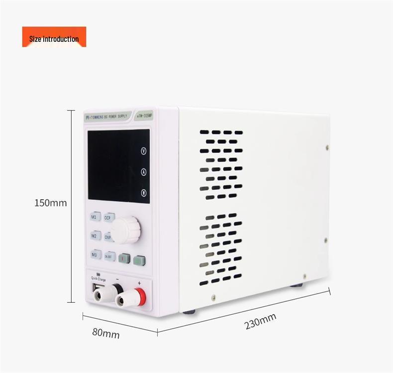 eTM-305MF Adjustable DC Power Supply with Programmable Four-Digit Display for Mobile Phone Repair