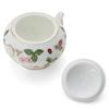 Imported Wedgwood Wild Strawberry Tea Sugar Box S Wedding Gift Present 50105506975 [Authentic Product] -