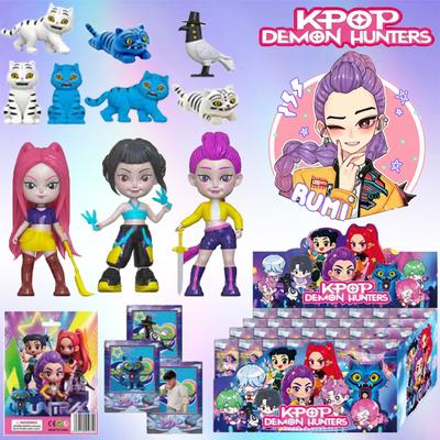 NOU Kpop Demon Hunters Figurina Desene Animate Vânători Tigru Rumi/Mira/Zoey Figurina de Acțiune PVC Decor de Birou Model Păpușă Jucărie Cadou Copii