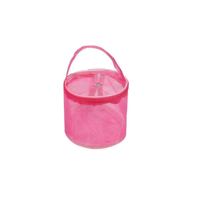 Portable Storage Bag Solid Color Crochet Handbag Organizer Weave Tools Sewing Accessories Hollow Mesh Knitting Wool Yarn Bags