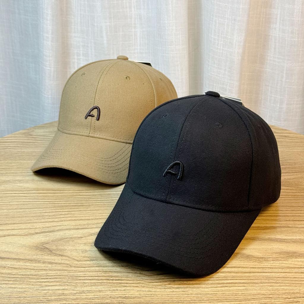 Baseball Caps for Men and Women New Woolen Hats Autumn and Winter Korean Style Casual Fashionable Warm Peaked Caps Wide Brim Small Face