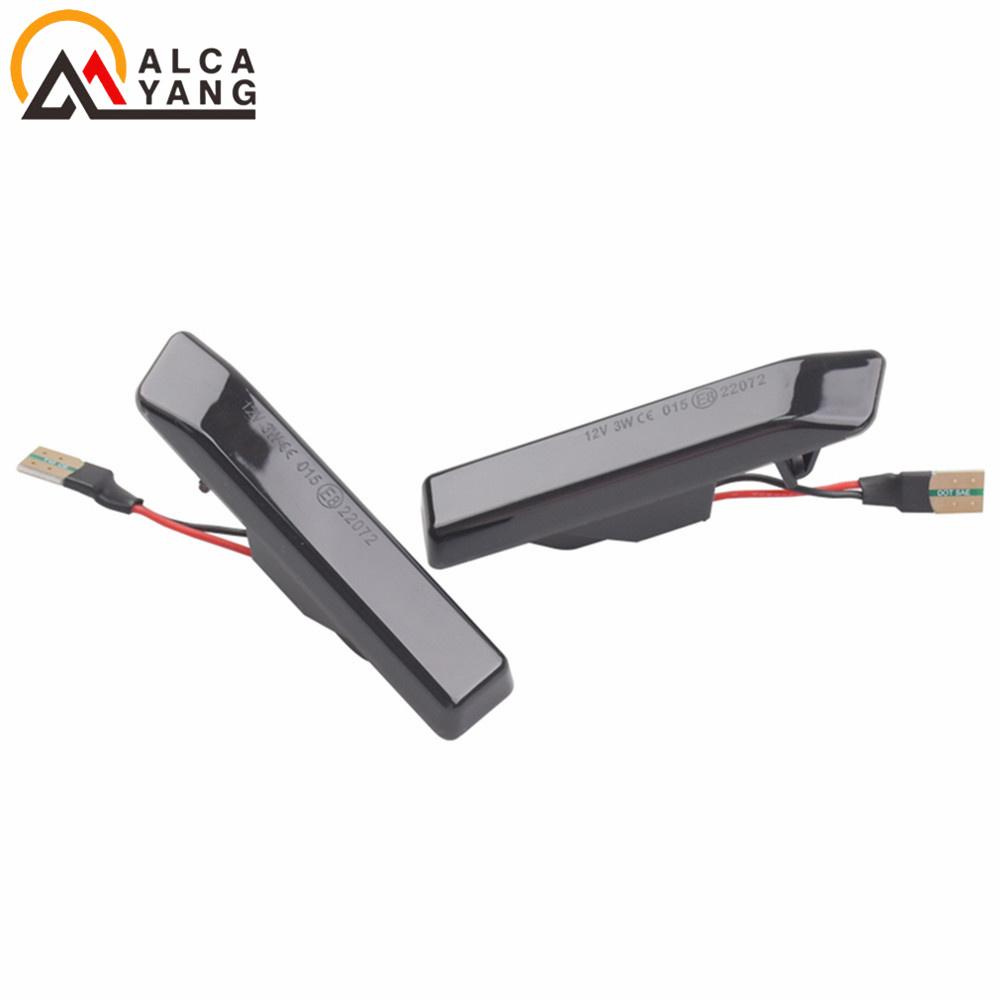 LED Dynamic Flowing Turn Signal Light Side Marker Blinker Lamp For BMW E36 M3 Facelift 1997-1999 X5 E53 1999-2006 Car Styling