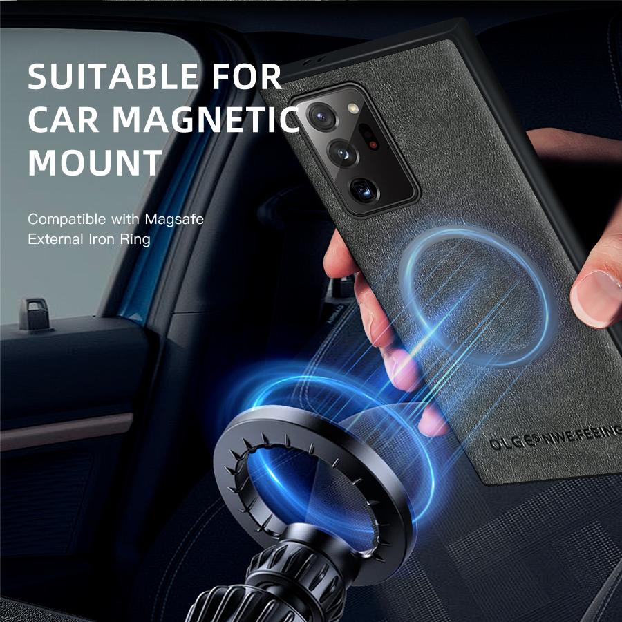 Case For Samsung Galaxy Note 20 Ultra Case Luxury Leather Cover For Samsung Galaxy Note 10 Plus Phone Case For Note20 Note10