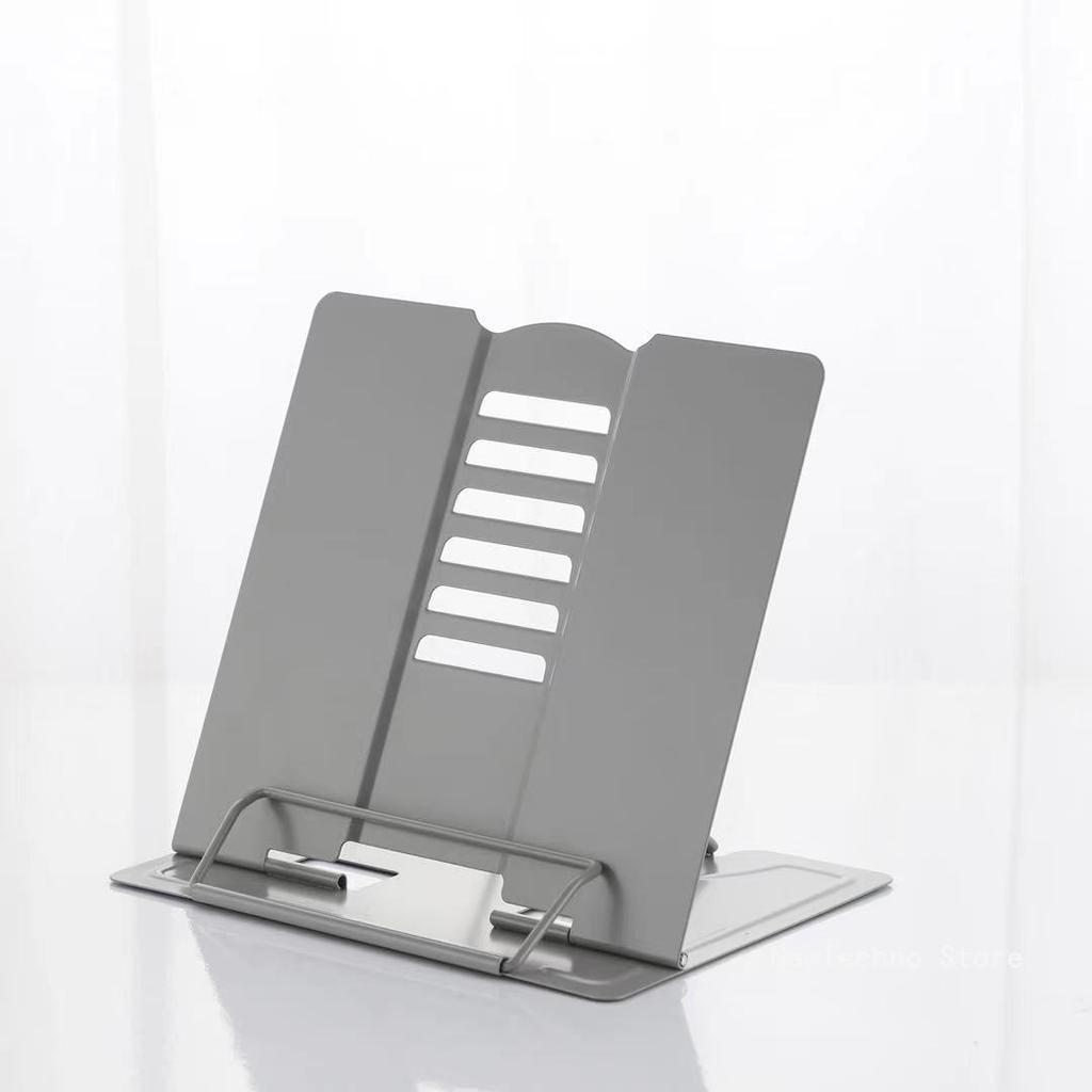 Metal Adjustable Portable Reading Book Holder Support Document Shelf Bookstand Tablet Music Score Recipe Stand